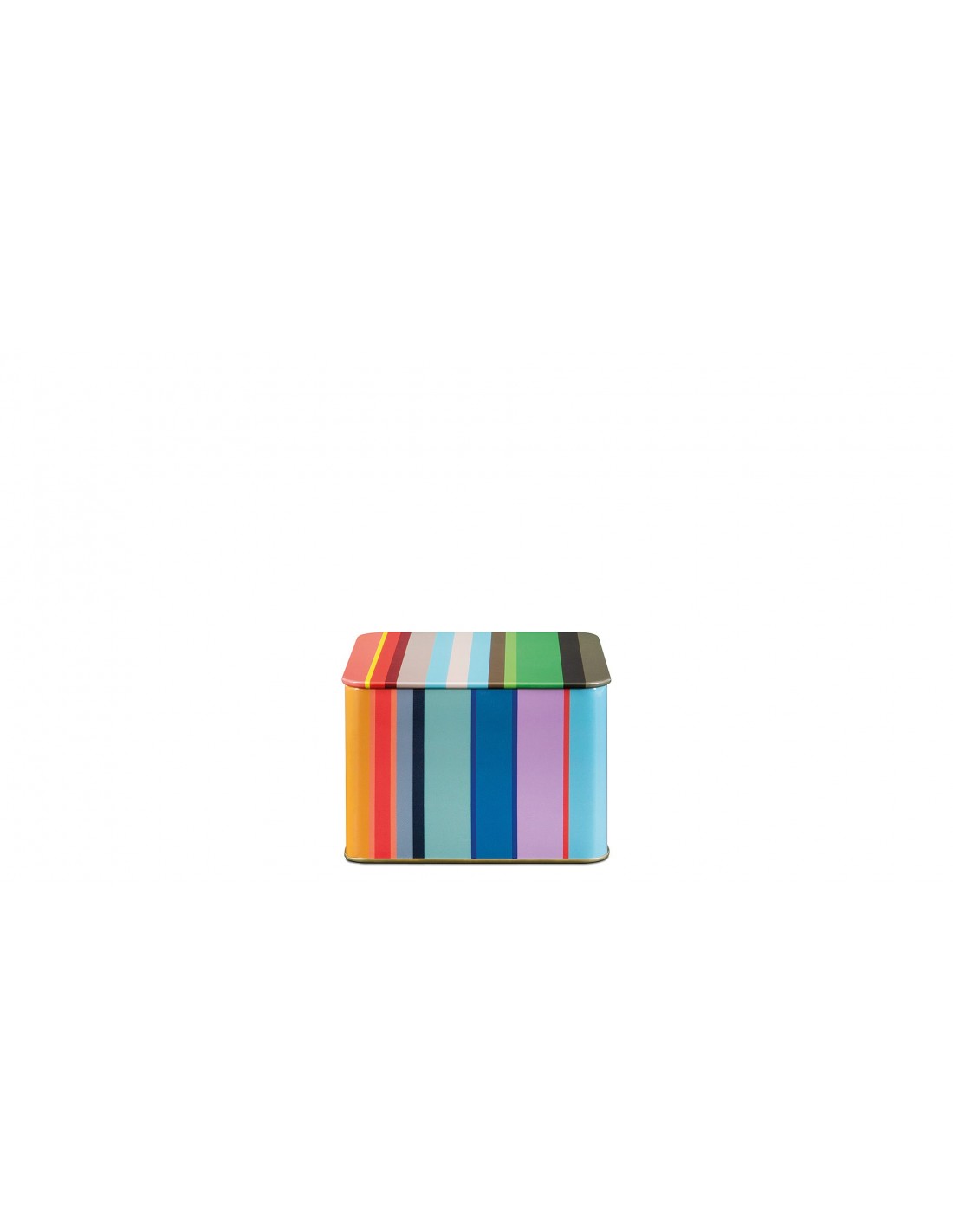 Coton - Brodé Rayures multicolores Blanc Multicolore | Snaply